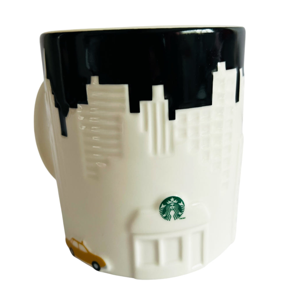 Starbucks New York City Collector Series 3D Skyline Taxi Cab Coffee Mug
