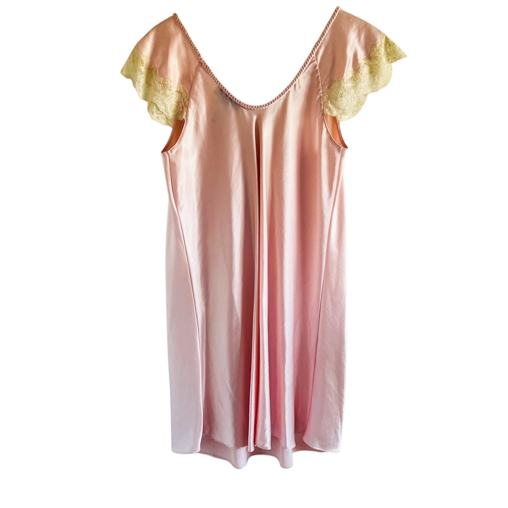 Oscar de la Renta Neiman Marcus Pale Pink Lingerie Nightie