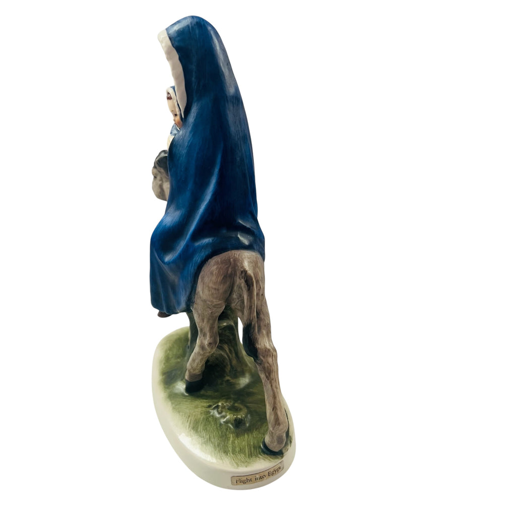 Vintage Goebel Germany Mary And Jesus On A Donkey Figurine
