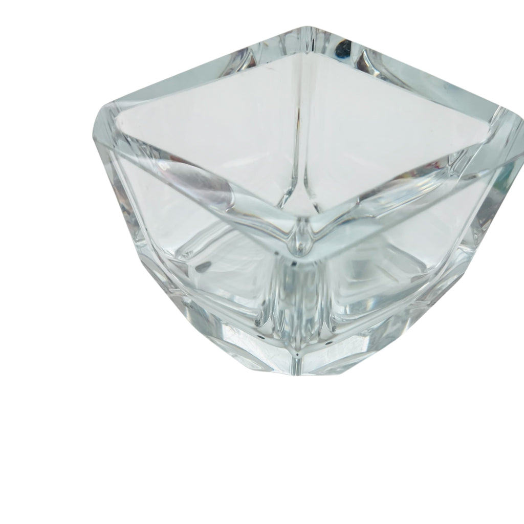 Kosta Boda Diamond Crystal Signed Numbered Vase