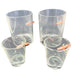 Lucky Shot Barware Bullet Glasses and Shot Glass Set