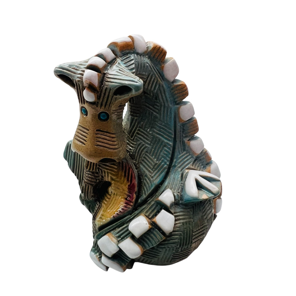 Vintage Artesania Rinconada Dragon Mythological Figurine