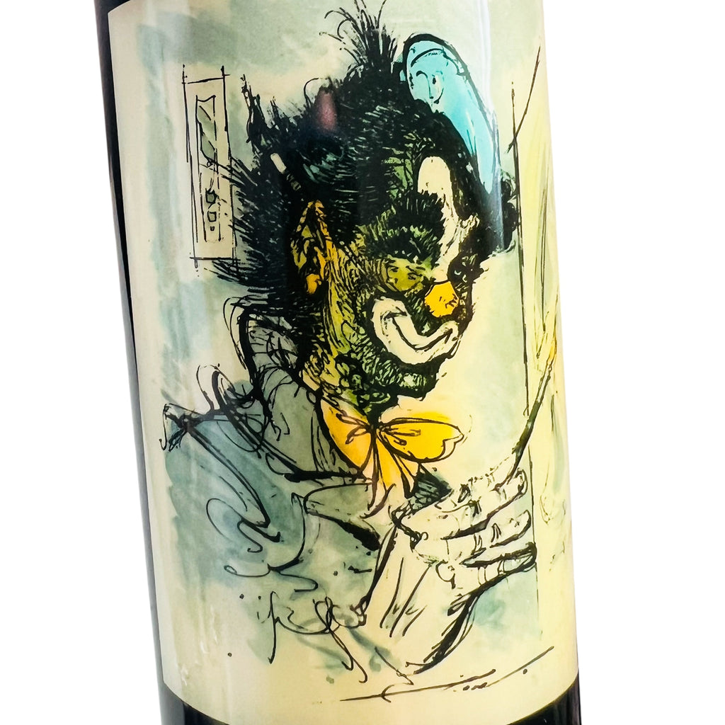 Vintage MCM Rosy Fernandez Diaz Clown Highball Glasses Set of 6