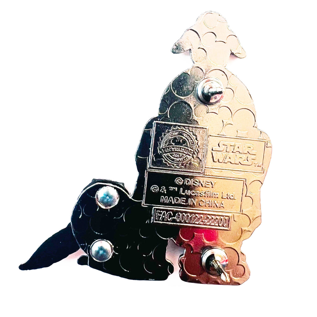Disney Star Wars R2-D2 & Porgs Moving Arms The Last Jedi Pin