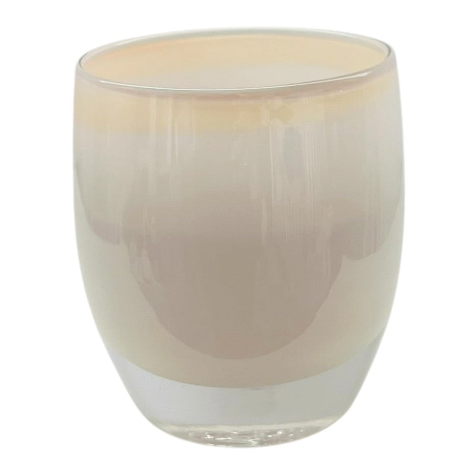 Glassybaby Glassy Baby Cream/White Votive Candle Holder