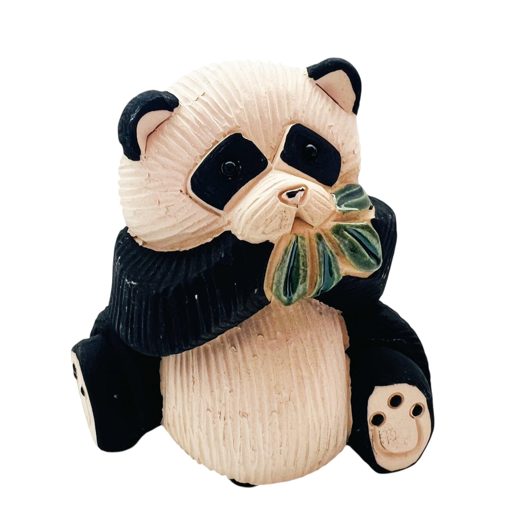 Panda Bear Artesania Rinconada Figure