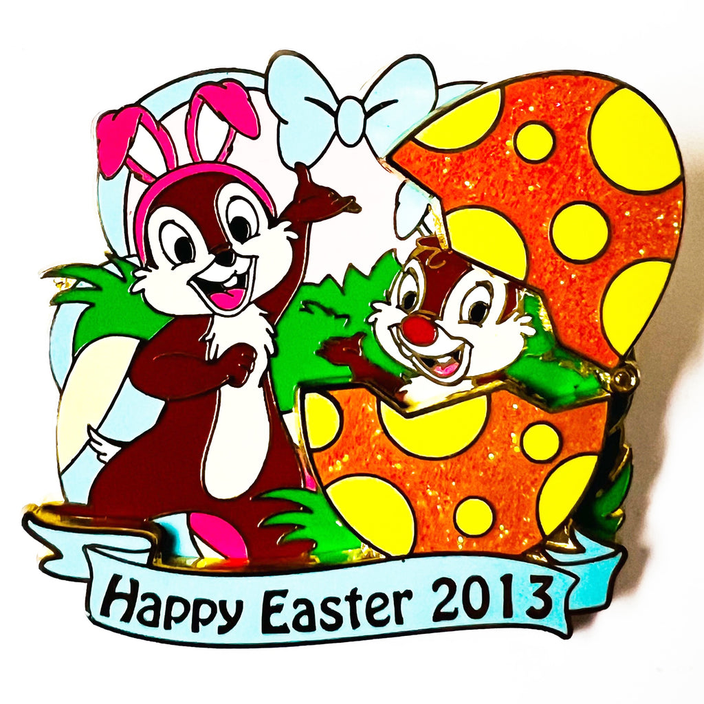 Disney Chip N Dale Happy Easter 2013 Limited Edition of 4000 Pin
