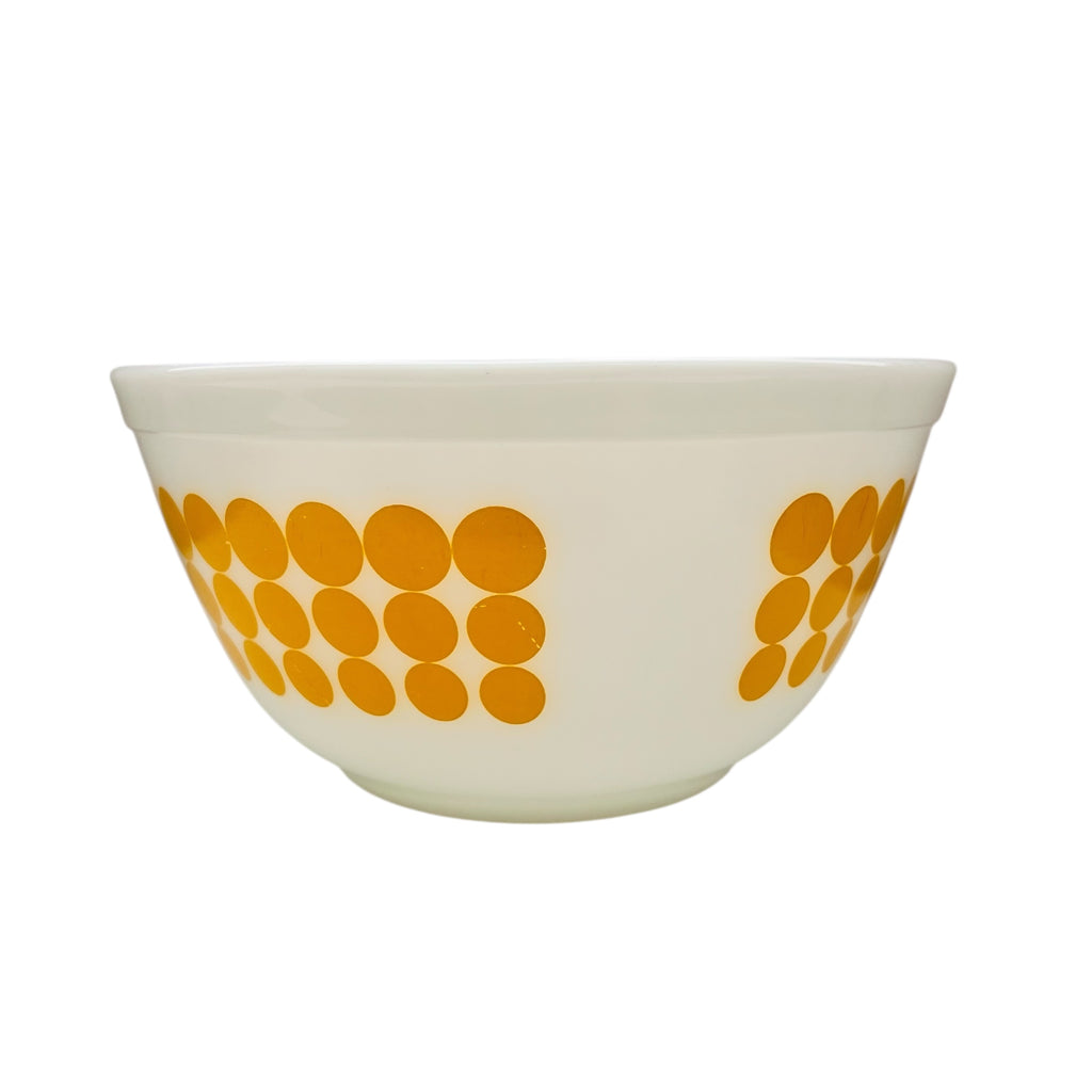 Vintage PYREX Yellow Dot Mixing Bowl