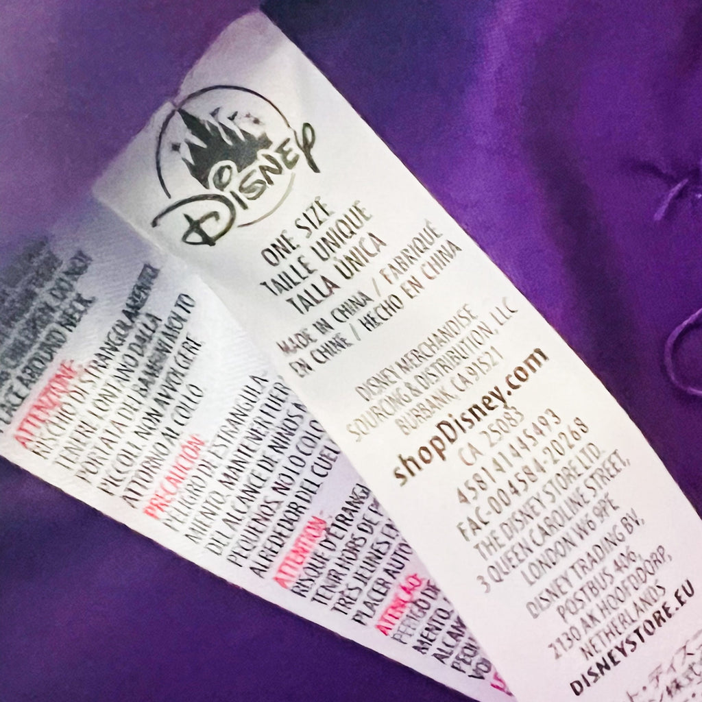 Disney Store Raya and The Last Dragon Iridescent/Holographic Backpack