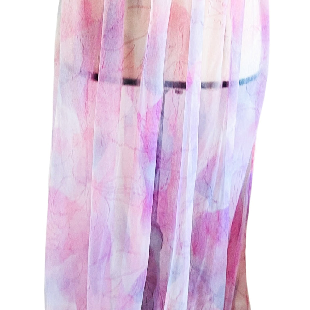 Vintage Lily of France by Rosa Puleo-Szule Sheer Nightgown & Robe Peignoir Set