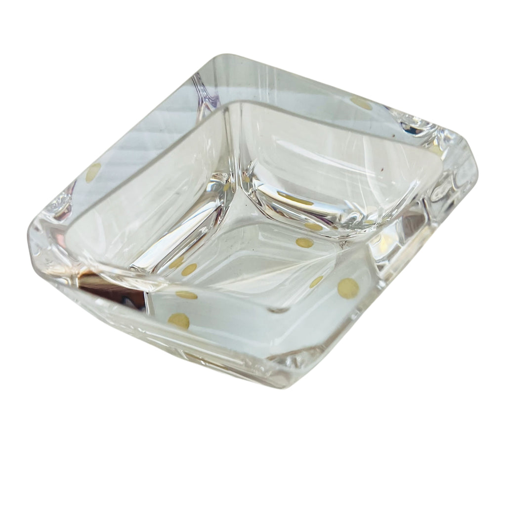 Kosta Boda Full Lead Crystal Art Glass Sweden Bowl