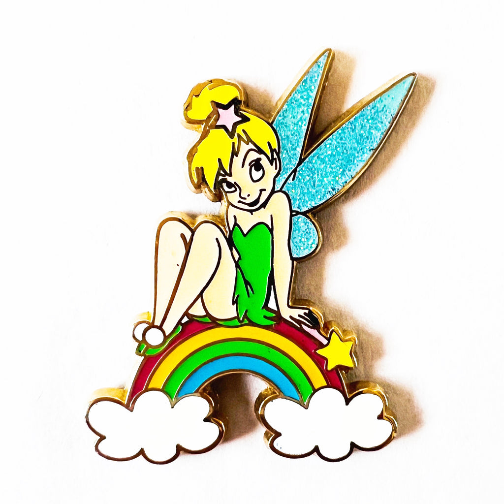Disney Tinker Bell Sitting on Rainbow 2007 Pin