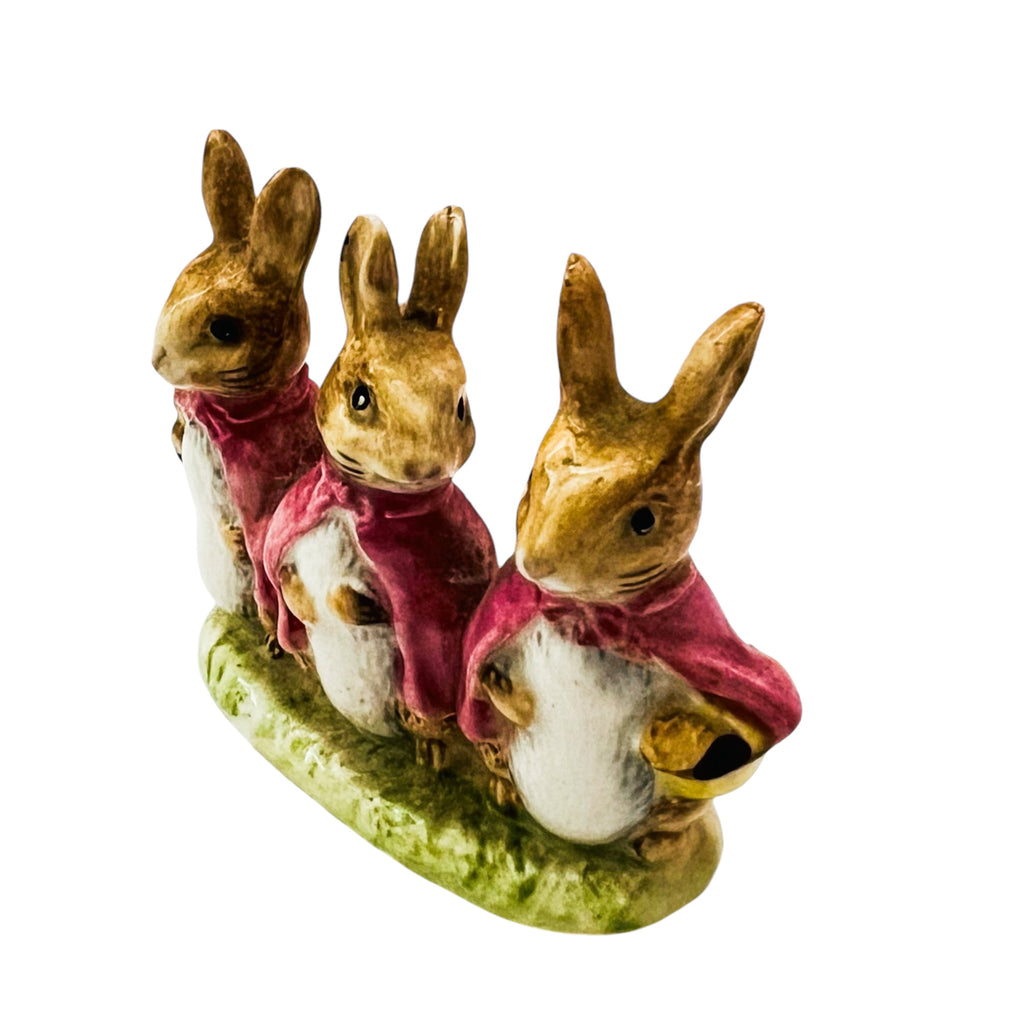 Beatrix Potter Flopsy Mopsy And Cottontail Beswick England Figurine