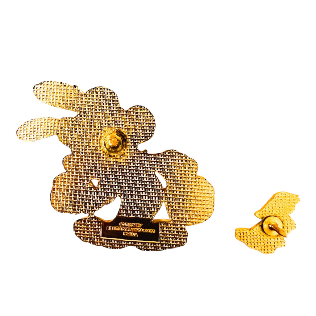 Disney Easter Mickey Mouse in a Bunny Suit Disneyland Resort Pin Set