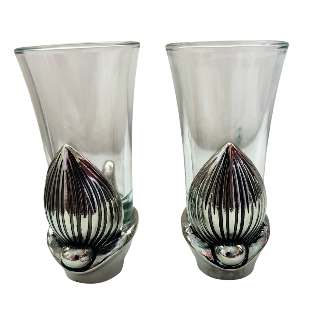 Pottery Barn Set of 2 GNOME Shot Glasses