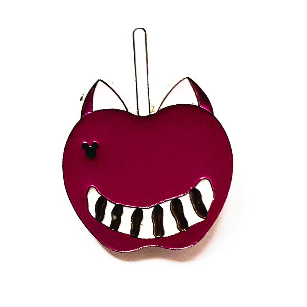 Disney Cheshire Candy Apple Hidden Mickey Character Pin