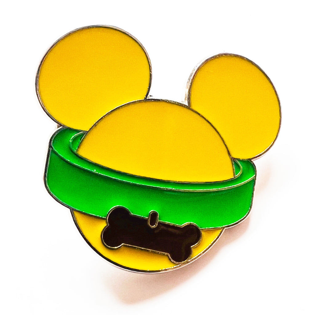 Disney Mickey Mouse Icon Pluto Dog Collar Tag Mystery Pin