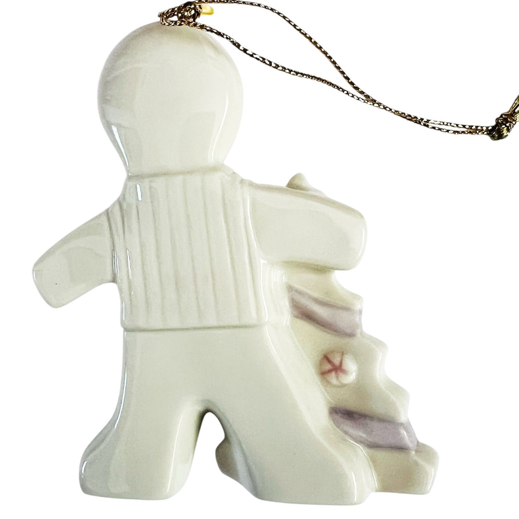 Lenox Gingerbread Man A Gingerbread Christmas 2001 Christmas Tree Ornament
