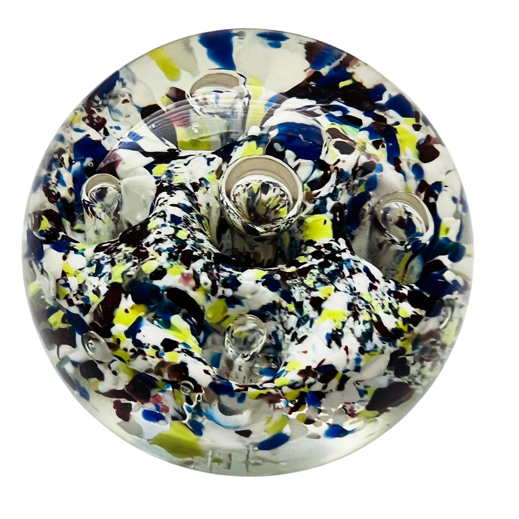 Vintage Strathearn Art Glass Paperweight