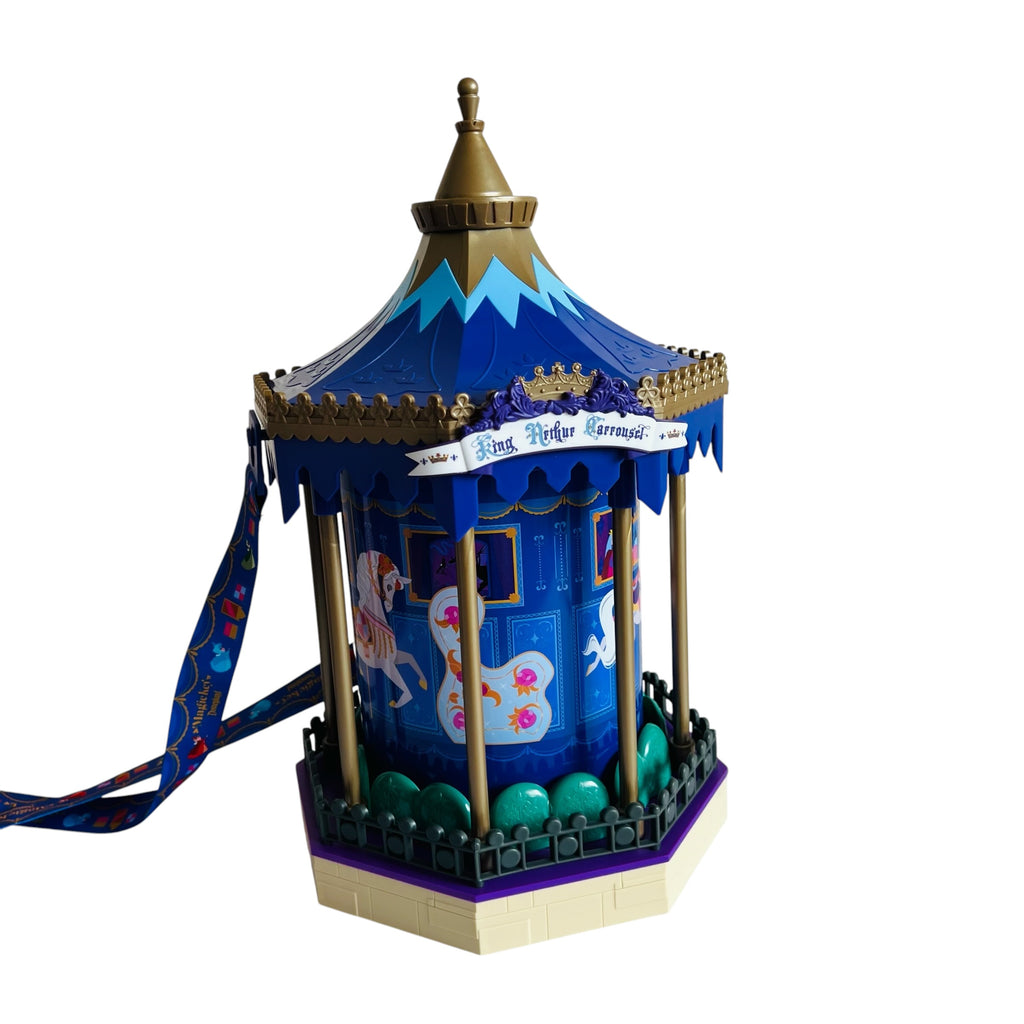 Disneyland King Arthur Carrousel Music Box Light Up Popcorn Bucket- Magic Key Exclusive