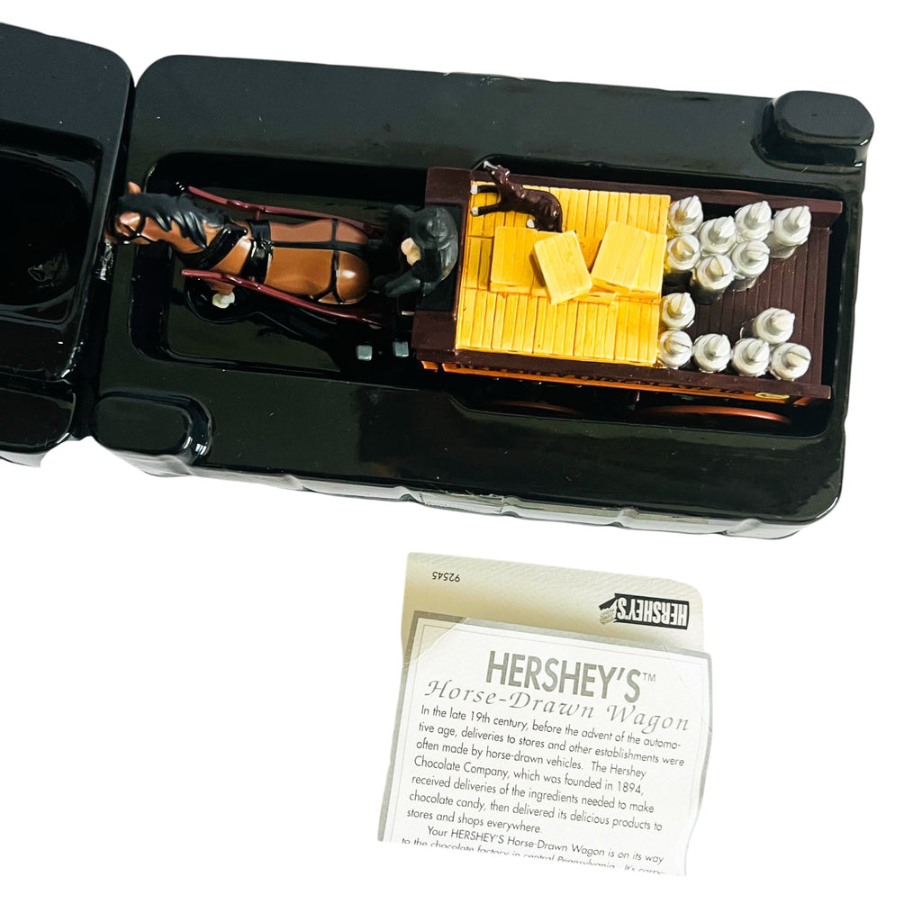 Matchbox Collectibles Platinum Horse Drawn Hersheys Chocolate Die-Cast Wagon