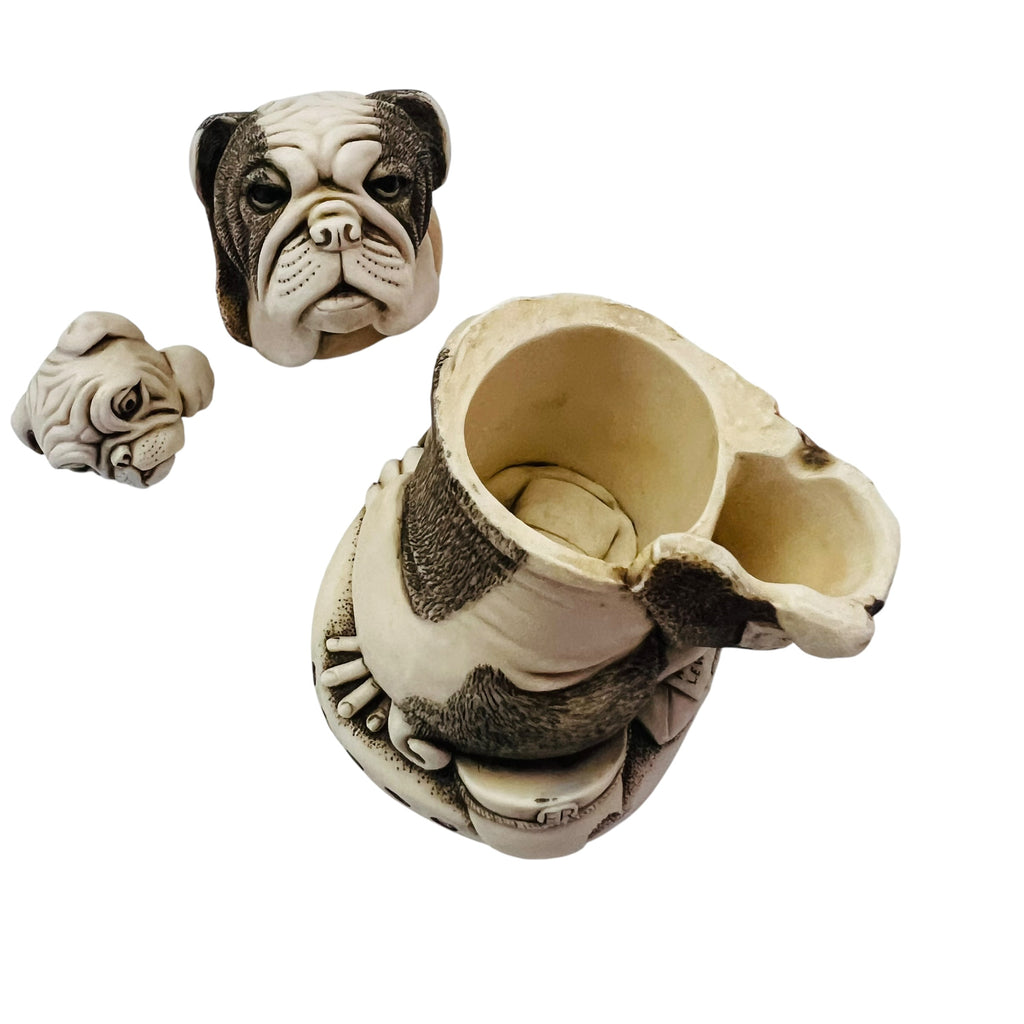 Harmony Kingdom Dead Ringer Bull Dog Mailman Treasure