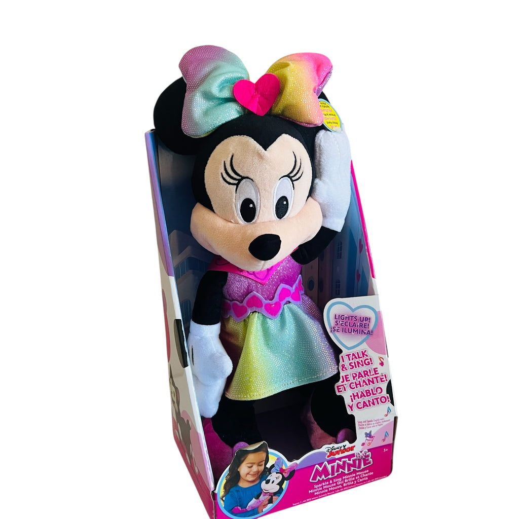 Disney Junior Sparkle & Sing Minnie Mouse Plush