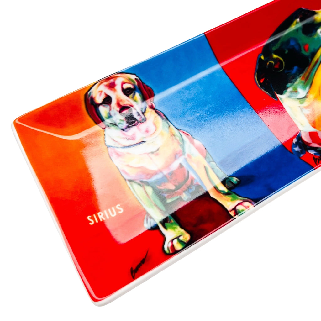 9/11 Memorial Dogs by Rosanna Tray