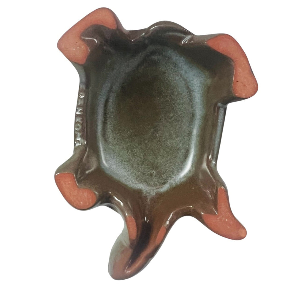 Vintage Ceramic Sea Turtle Accent Figurine