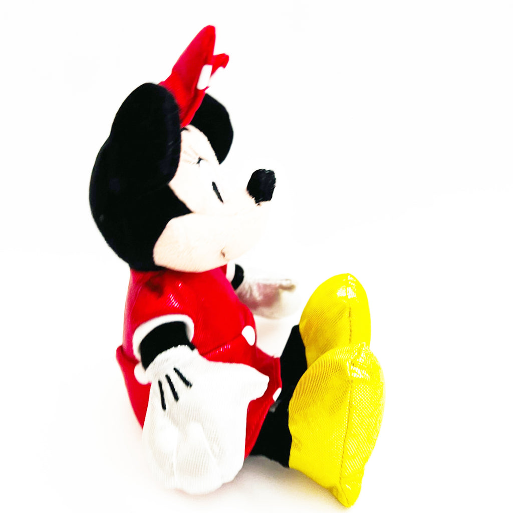 Disney Ty Sparkle Minnie Mouse Plush Stuffed Soft Plush