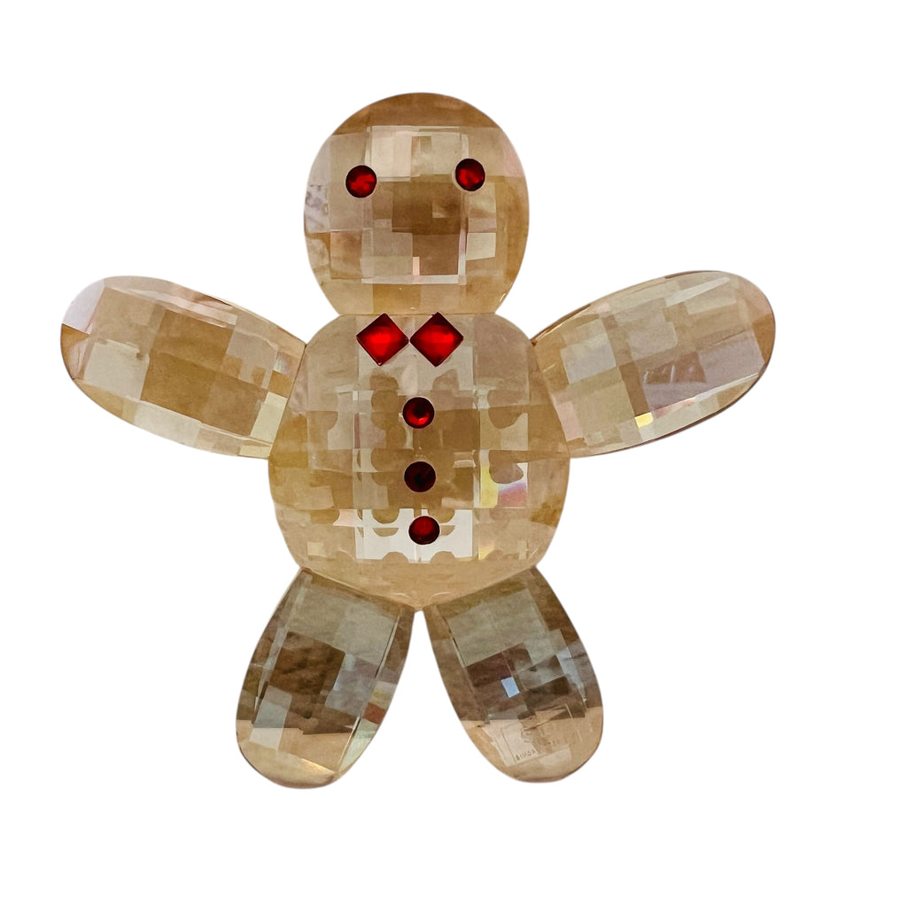 Simon Design Gingerbread Crystal Paperweight