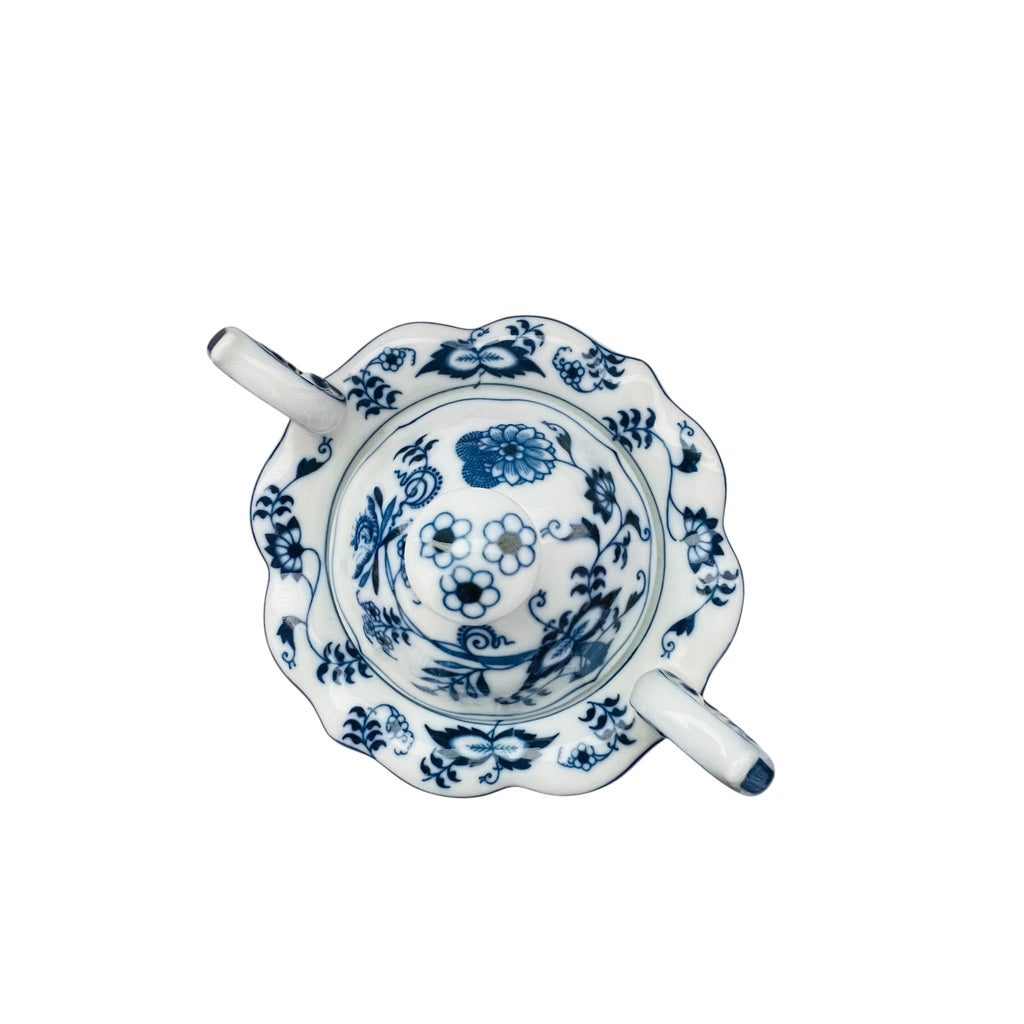 Vintage Blue Danube Mayonnaise & Lid