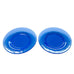 Yalos Casa Murano Glass Periwinkle Opalescent Translucent Plates