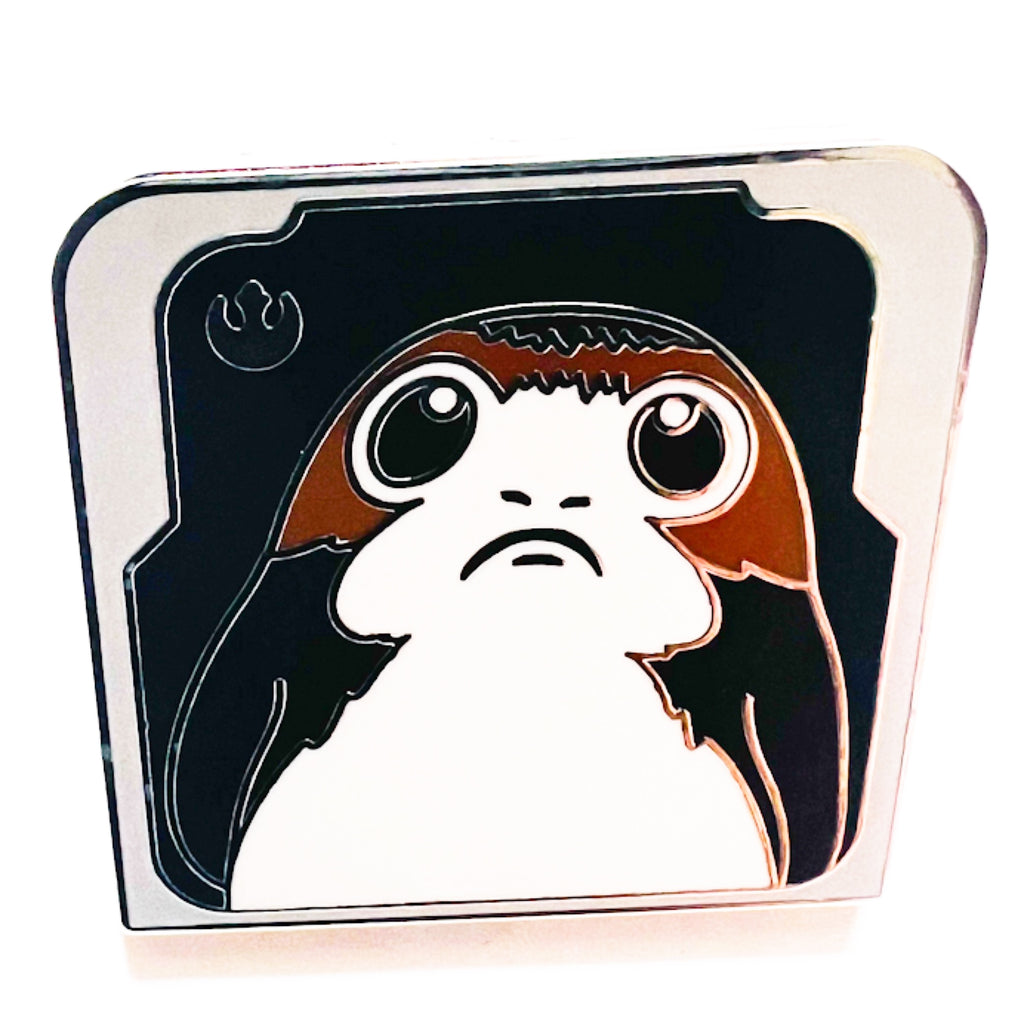 Disney DLR Star Wars Galaxy Creatures Porg 2024Hidden Disney Mickey Pin