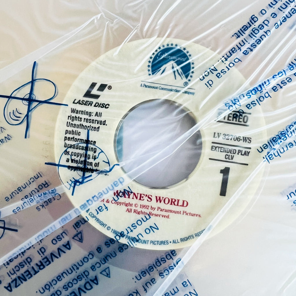 Wayne's World Widescreen Laserdisc Movie