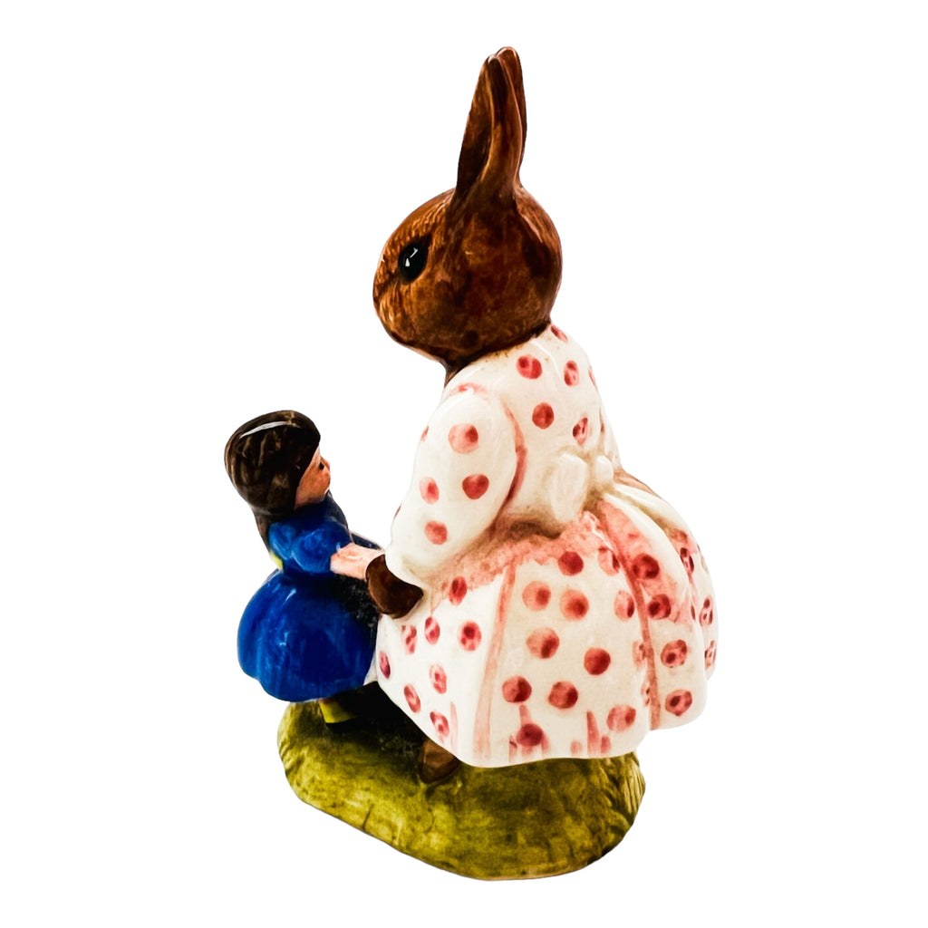 Royal Doulton Dollie Bunnykins Rabbit Playtime Figurine