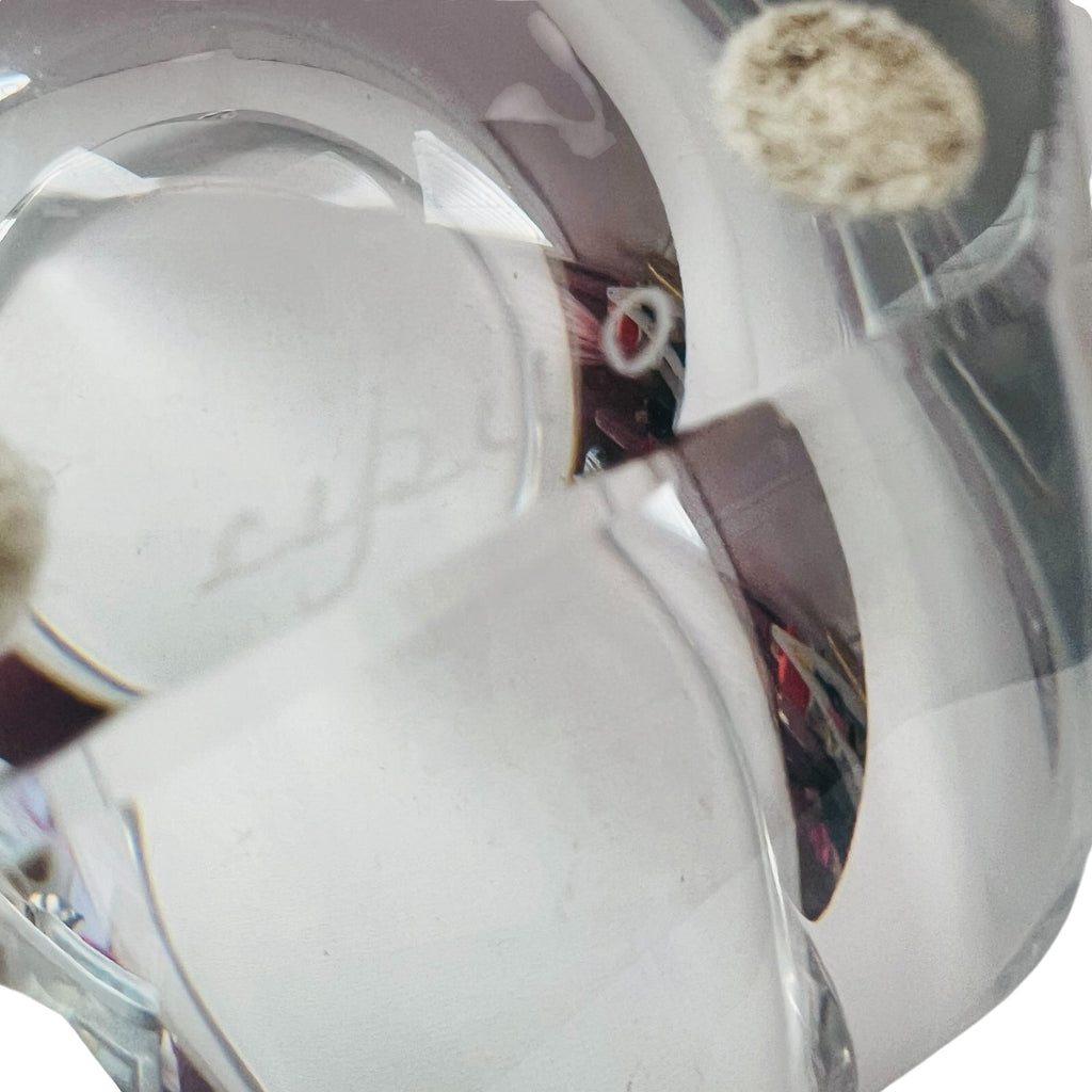 Orrefors Mirror SkalBowl Cut Crystal Bowl