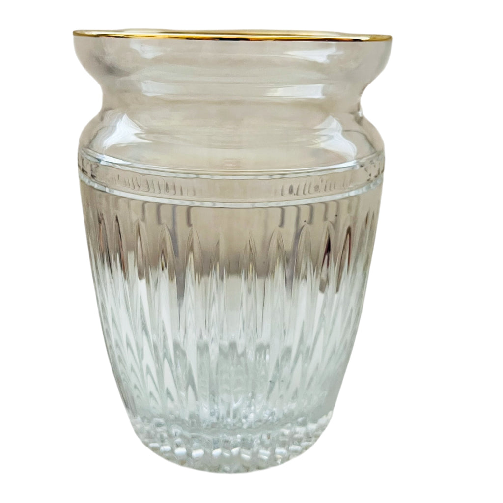 Waterford Marquis Hanover Gold Rim Biscuit Barrel