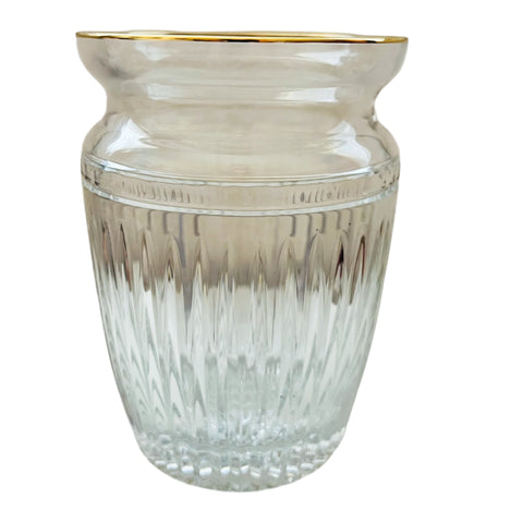 Waterford Marquis Hanover Gold Rim Biscuit Barrel