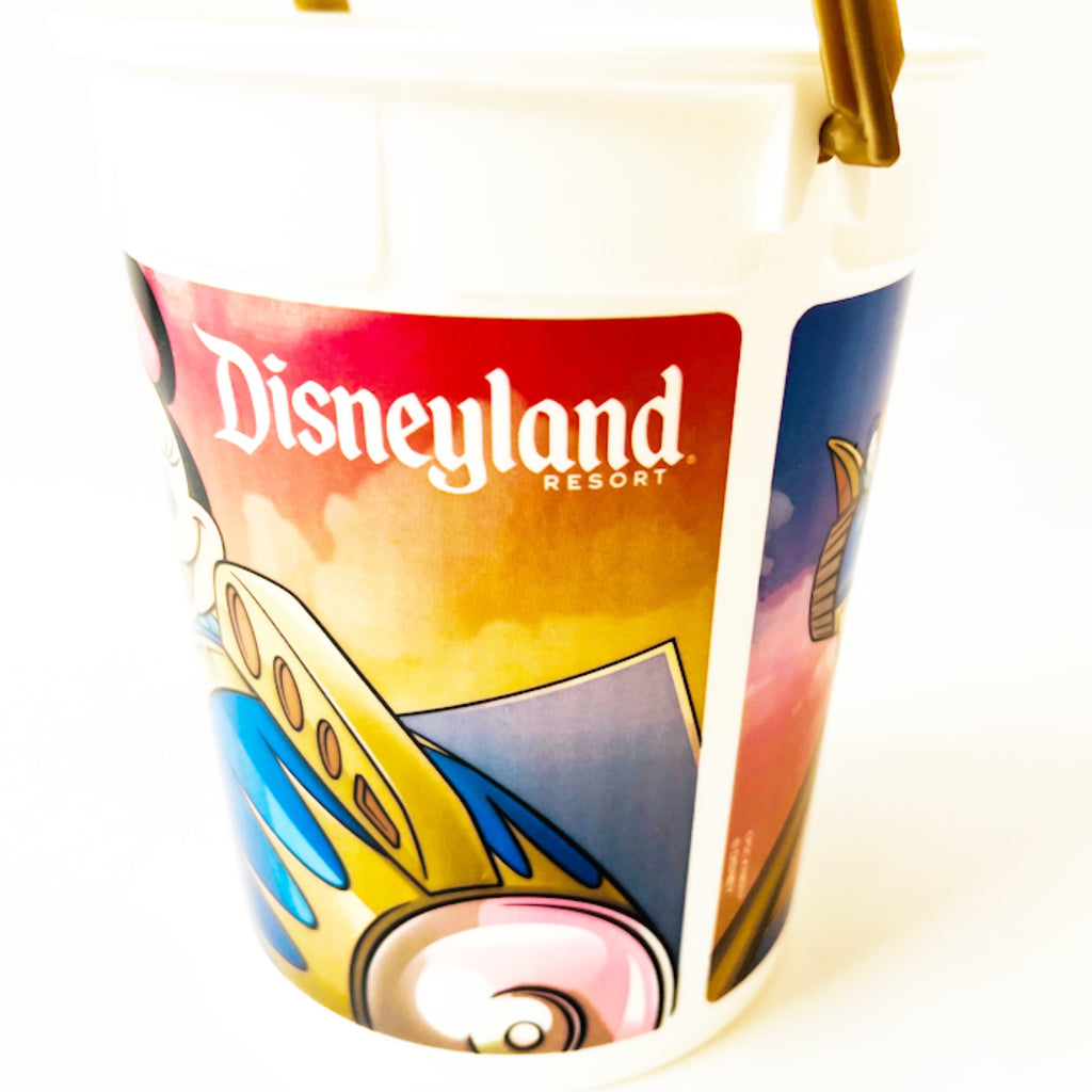 Disneyland Tomorrowland Mickey & Minnie Astro Orbiter Souvenir Popcorn Bucket