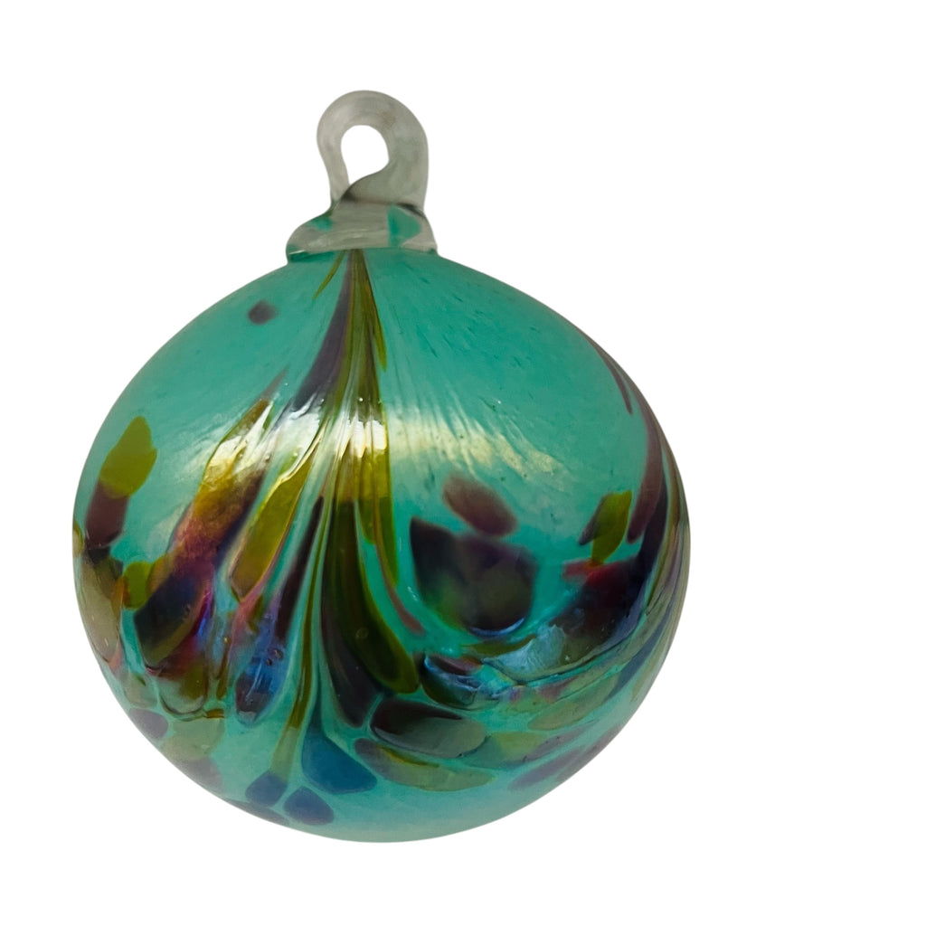 Studio Art Glass Christmas Ken & Ingrid Hanson Venizia Holiday Ornament