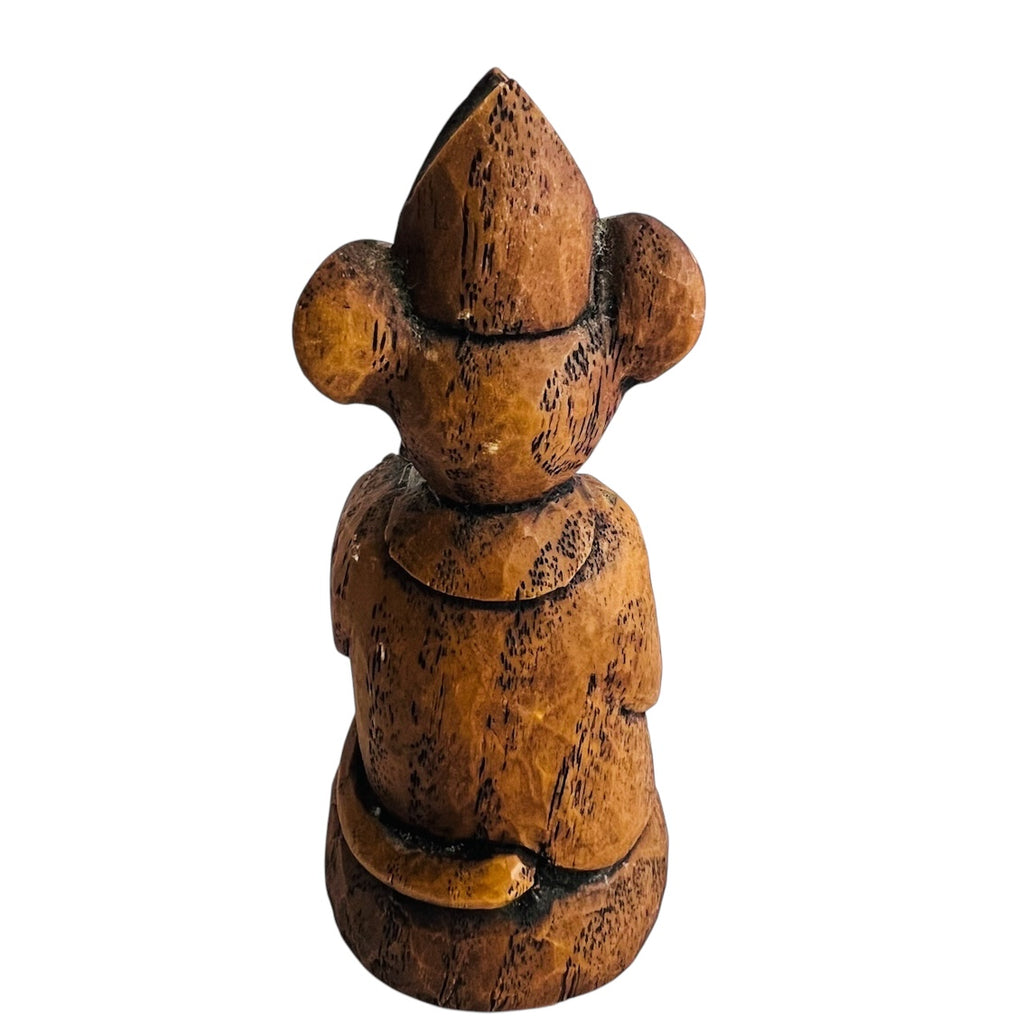 Bishop Church Mice Wooden Carved Figure