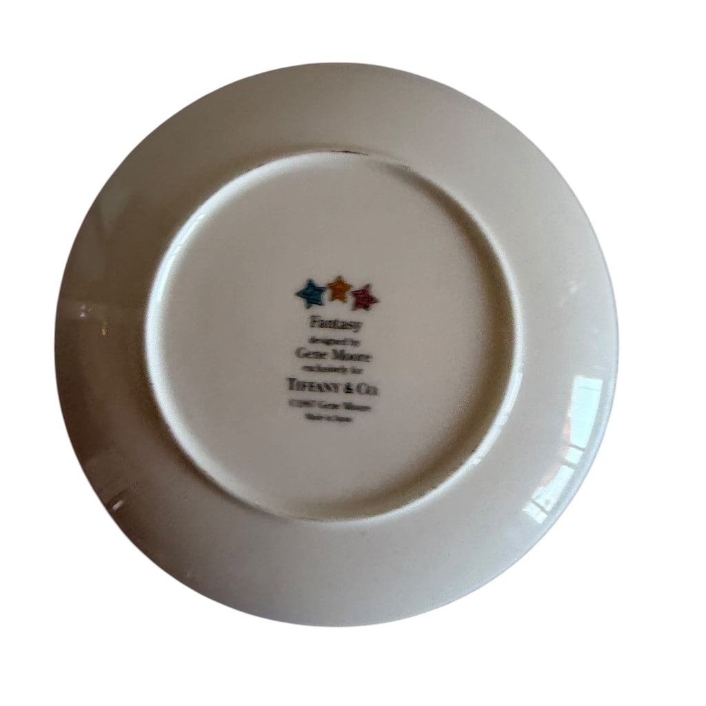 Vintage 1997 TIFFANY & Co Collection Designed by Gene Moore Fantasy Plate