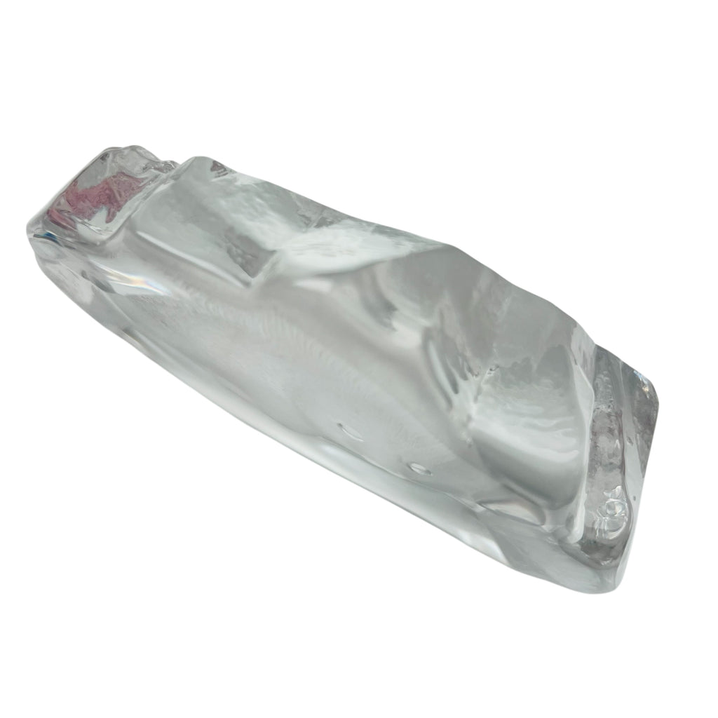 Vintage Sweden Art Glass Baby Seal Lead Crystal
Signed 3D Sculpture