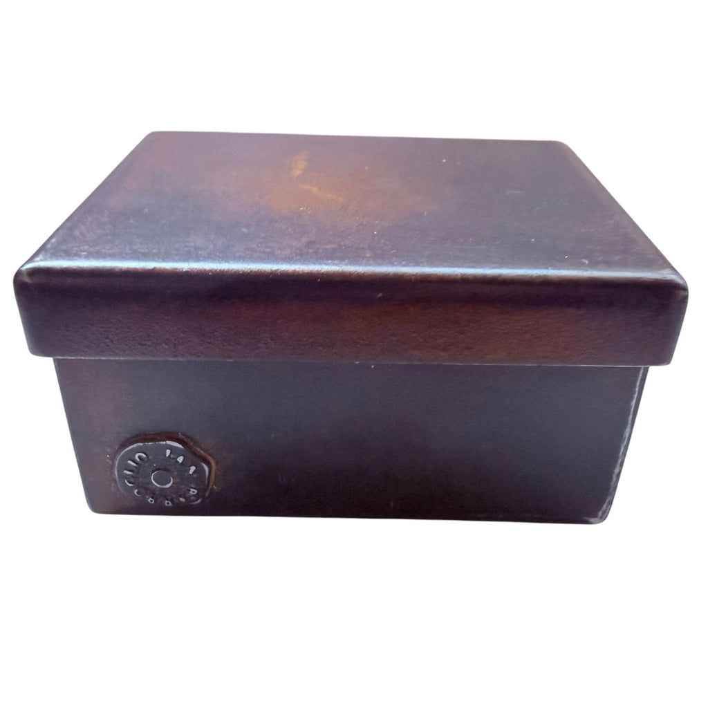 Jan Harbroglio Metal Trinket Box