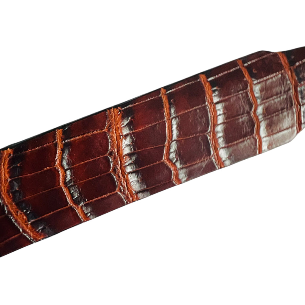 Vintage Texas Star William Stanton Sterling Buckle Belt