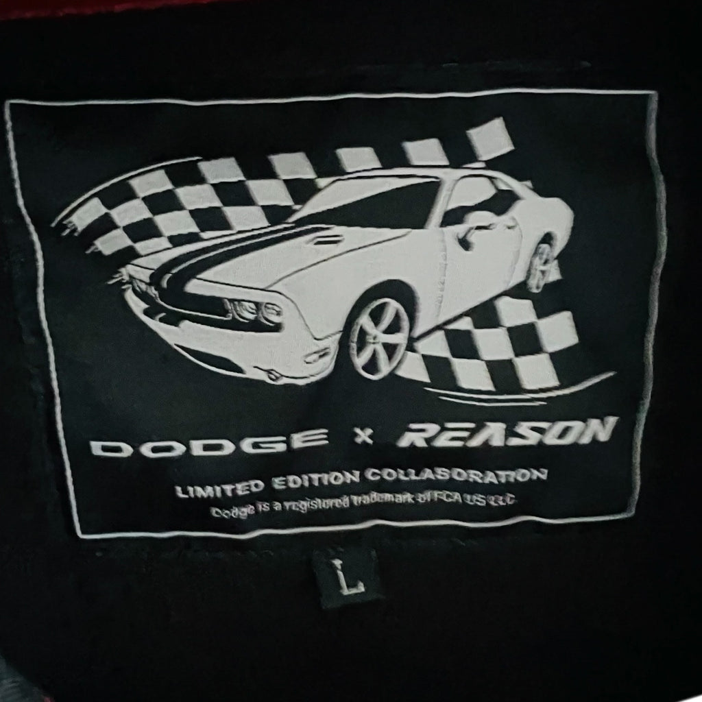 Reason X Dodge Limited Edition Collaboration Speed Demon Full Zip Graphic Hoodie