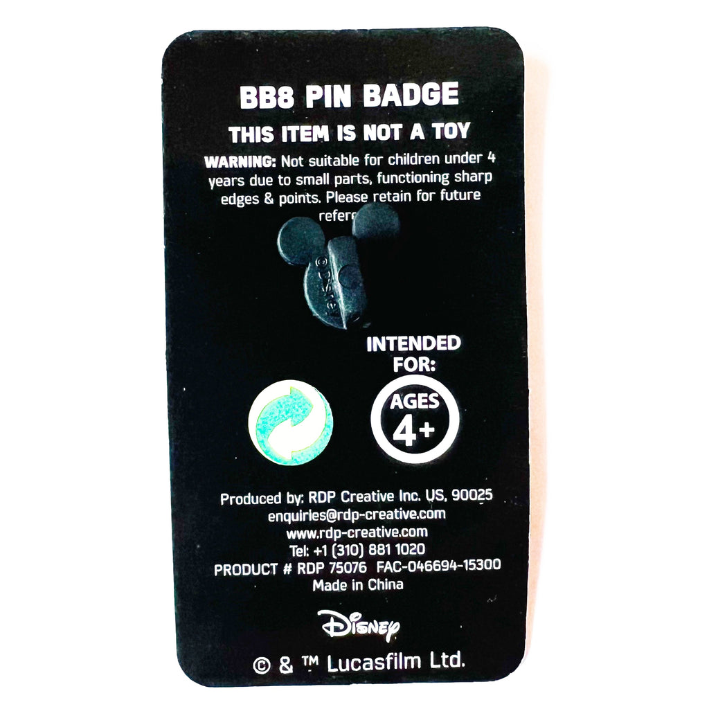 Disney Star Wars The Force Awakens Opening Day BB8 Pin