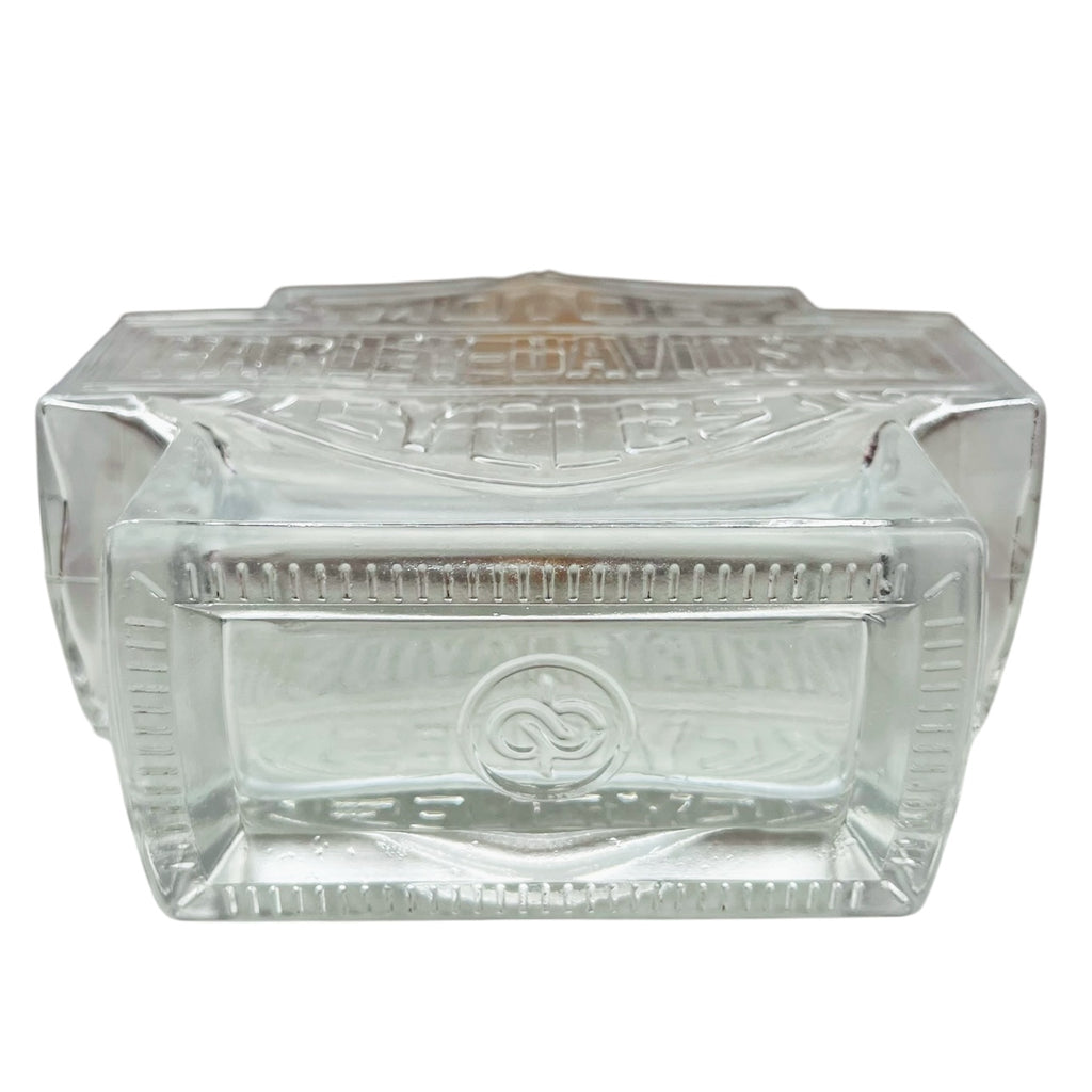 Harley Davidson Genuine Whiskey Glass Empty Decanter Bottle