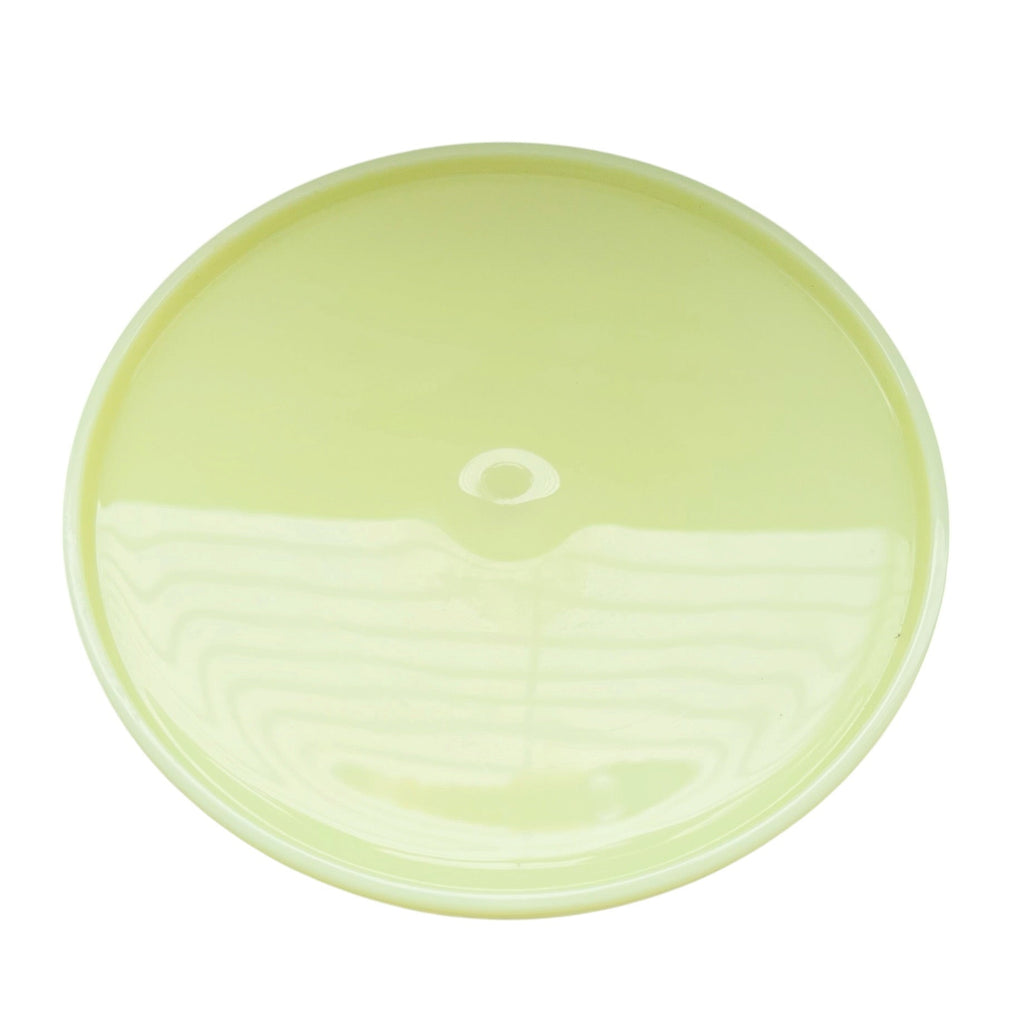 Mosser Butter Cream Glass Pedestal Cake Stand